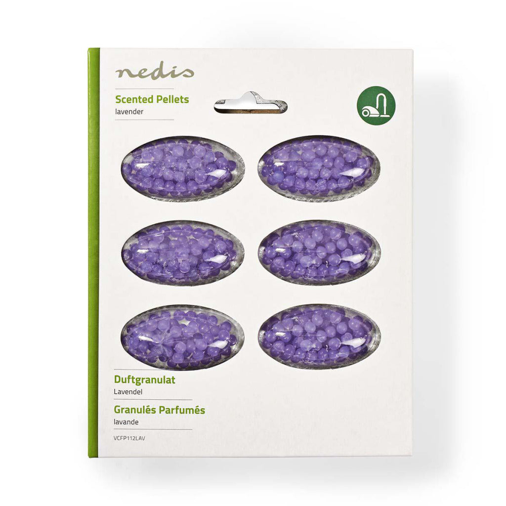 Nedis VCFP112LAV -Duftperlen für Staubsaugerlavendel 6 Teile