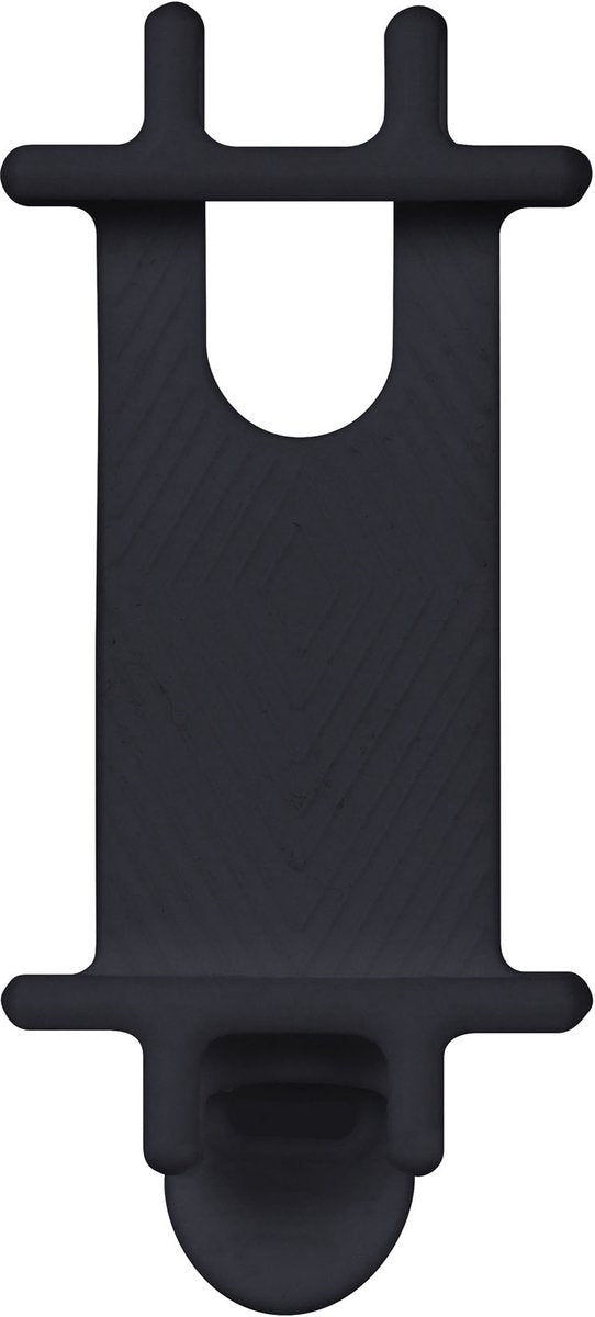 Dresco Fahrrad-Telefonhalter – geeignet für Smartphones von 10 bis 15 cm – Schwarz