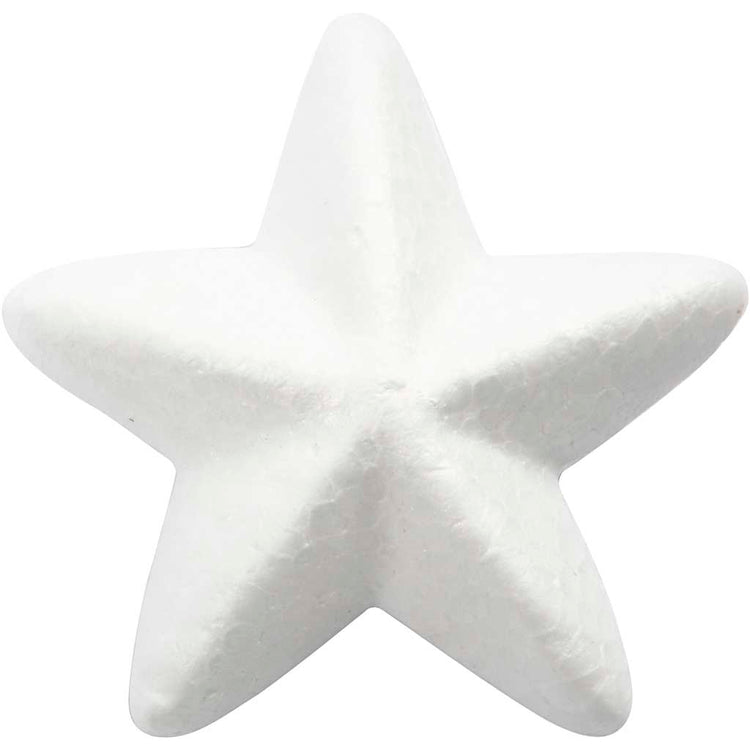 Creativ Company Sterne, B: 6 cm, weiß, 50 Stück 1 Box