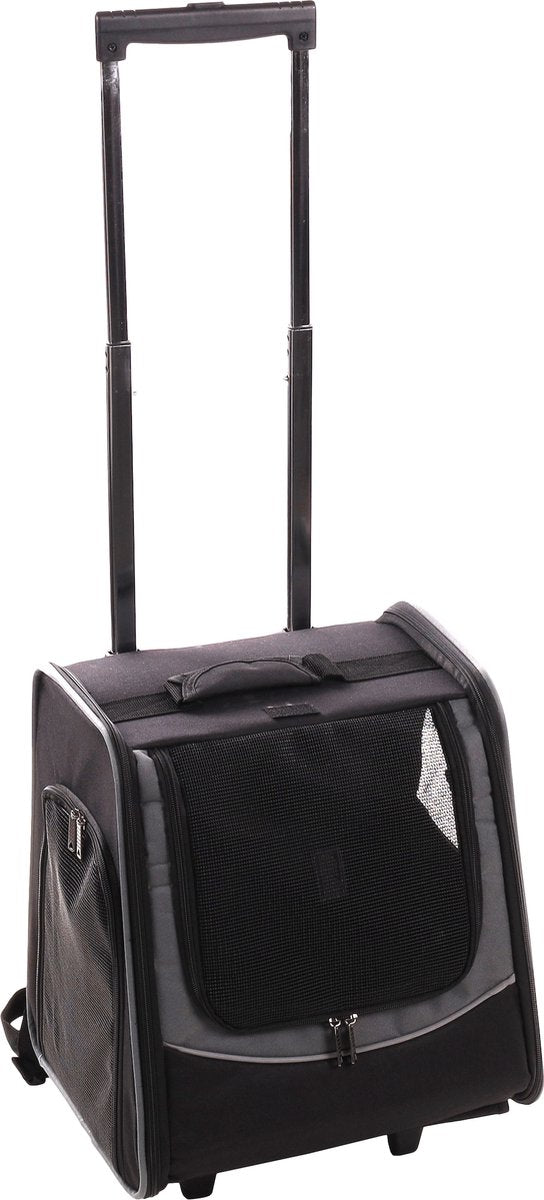 Flamingo Calypto - Smart Trolley Dogs - Smart Trolley Calypto Schwarz M 35x36x44,5cm - 1St - 136540 - 1Stk