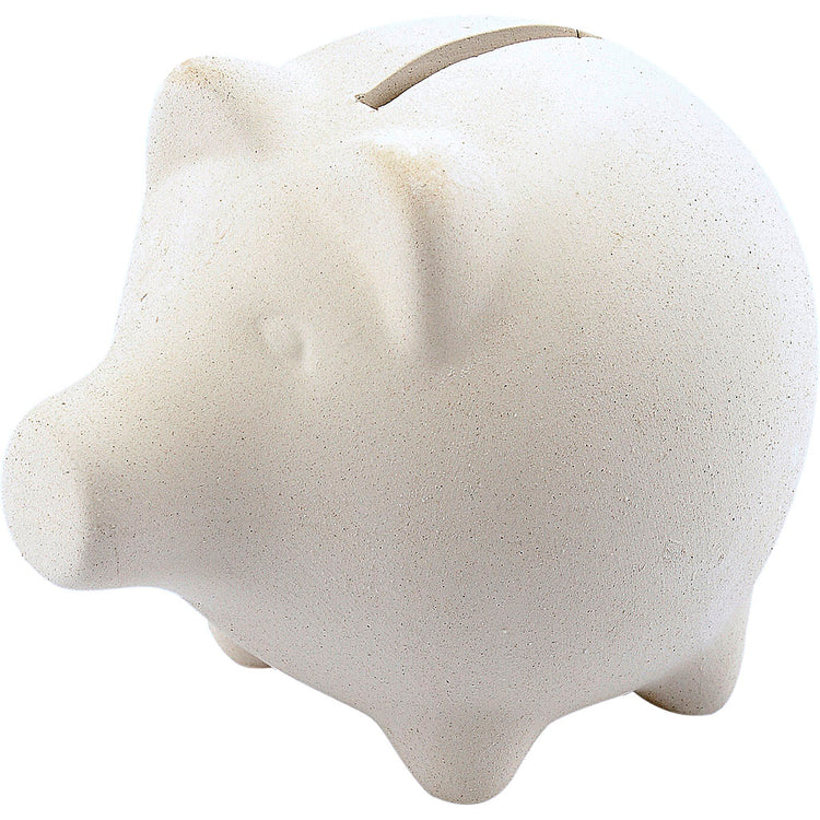 Creativ Company Sparschwein, H: 9 cm, L: 11 cm, 10 Stück 1 Box