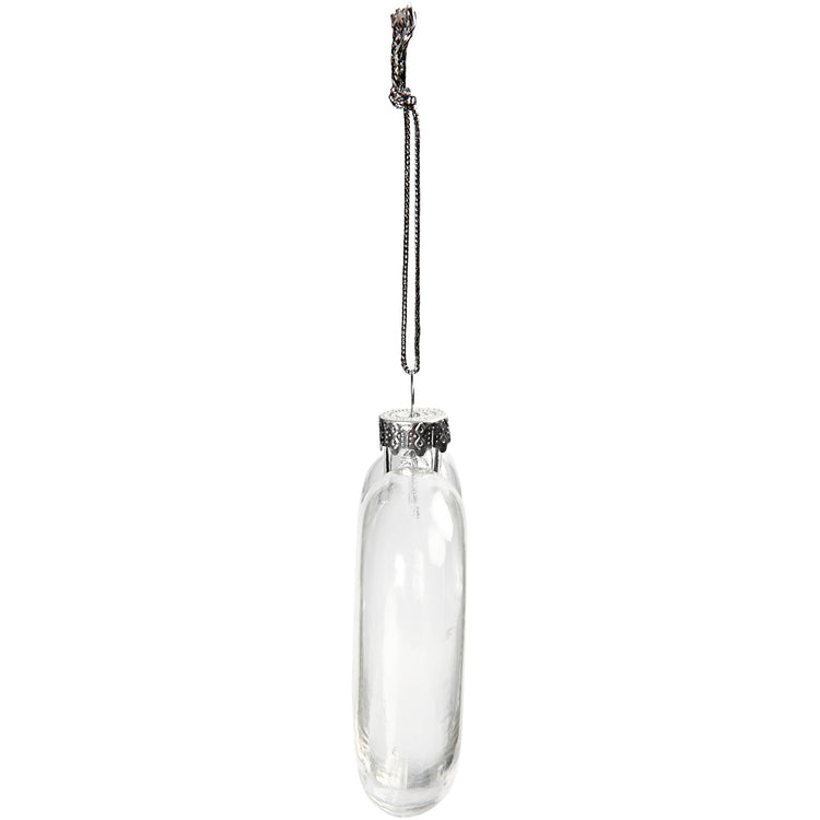 Creativ Company flaches Glasherz, H: 9 cm, B: 7,8 cm, Dicke 2,1 cm, 6 Stück 1 Box