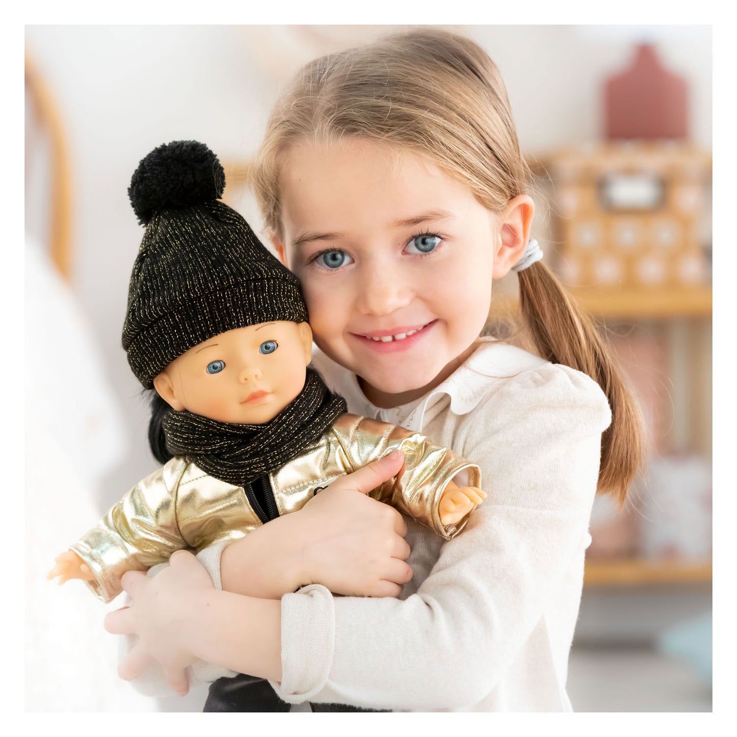 Corolle Ma steppte Jacke Couture Gold, 36 cm