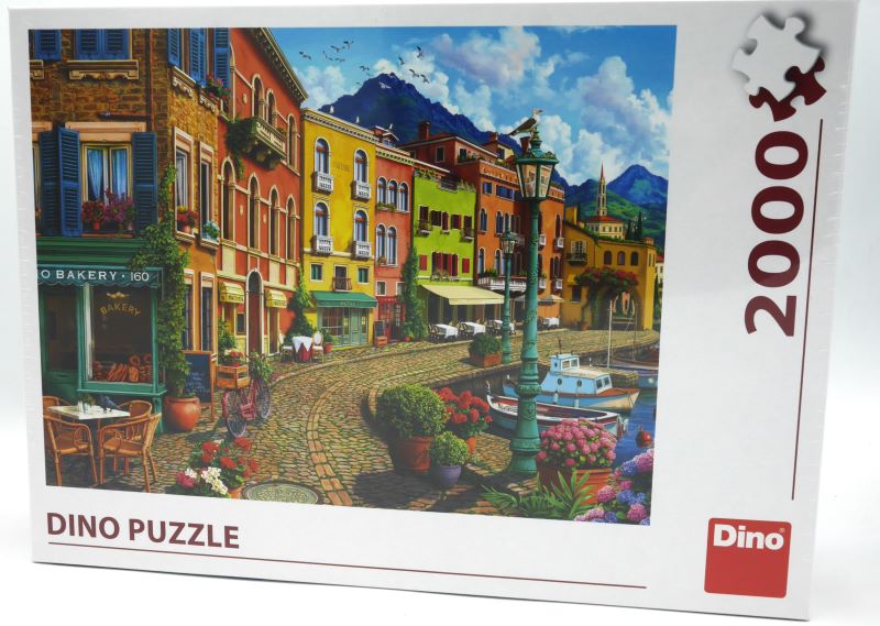 Dinotoys Dino Puzzle Nachmittagsista Street - 2000 Stücke