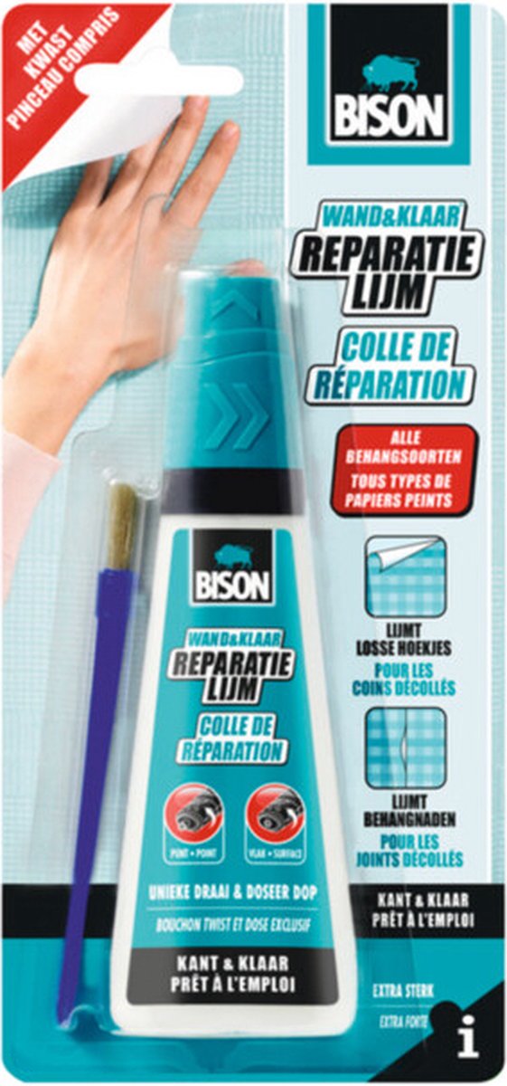 Bison Wand-Reparaturklebstoff für Tapeten