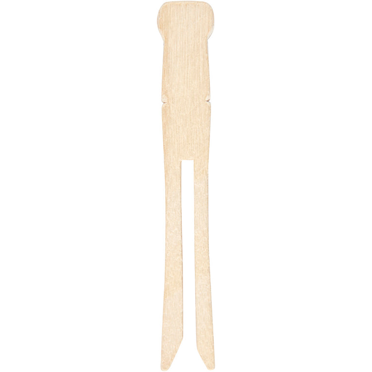Creativ Company Wäscheklammern, L: 9,5 cm, B: 1,4 cm, 100 Stück 1 Box