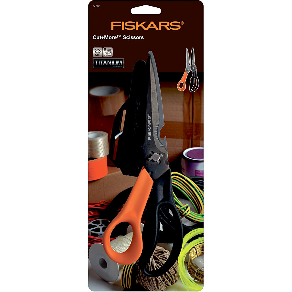Fiskars Multifunktionsschere, L: 23 cm, 1 Stück