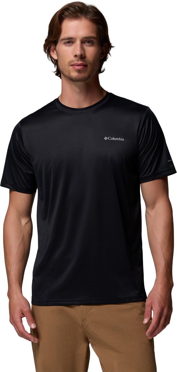Columbia Hike™ Crew Herren-Outdoor-Shirt – Schwarz