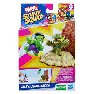 Marvel Stunt Squad Speelset Klein Sorti