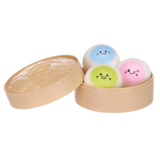 Kawaii foodiez Squishy Knödel 3er-Pack | 12 Stück