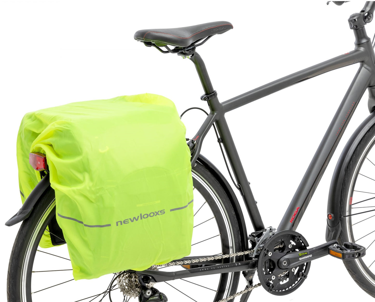 Sport Doppelfahrradbeutel - Racktime - Schwarz - Wasser -Repellent - 32L