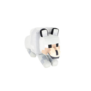 Ottosimon Minecraft Plüsch Wolf Kuscheltier 44 cm Spielzeug.