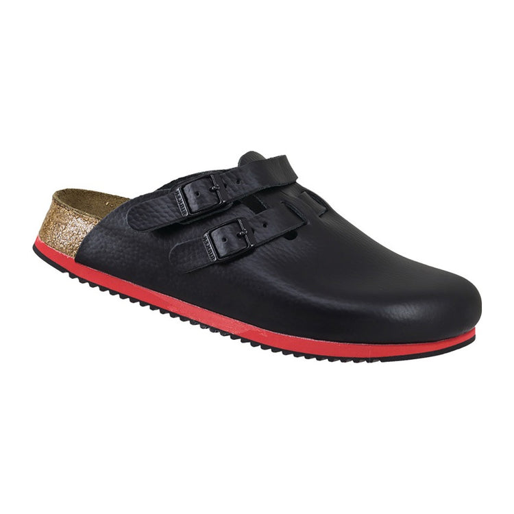 Birkenstock Arbeitsclogs | Größe 40 schwarz | Leder | sra und 20347 | 1 Paar - 582636-40 - 582636-40