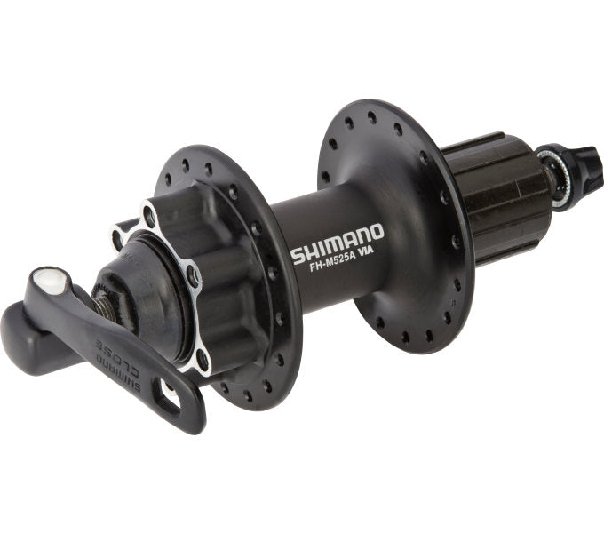 Shimano nach Hub FH-M525 8 9 10 Geschwindigkeit 36 Löcher 6 Schrauben Bremsscheibe Schwarz montieren