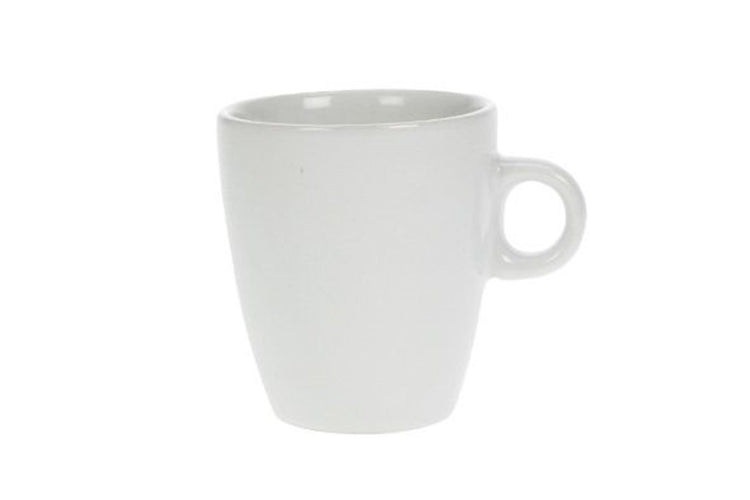 Gemütlicher trendiger Becher Vicky weiß 19cl, Karton mit 6 Stück