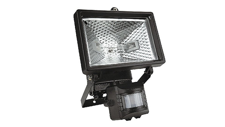 Topex Topex 94W022 Gebäudelampe + Sensor 150W Schwarz, IP 44