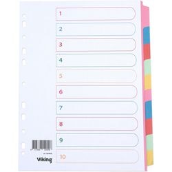 Tabs Office Depot farbige Tabs A4