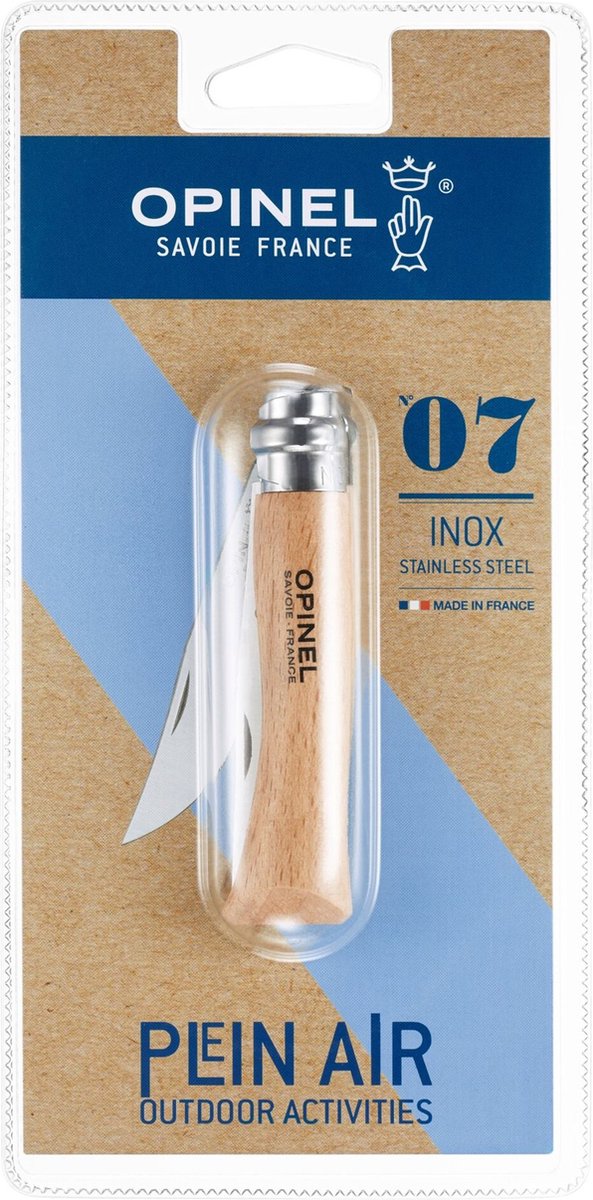 Opinel Nr.7 Taschenmesser – Edelstahl – Holz
