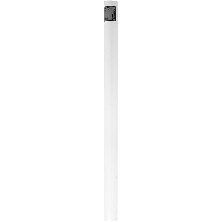 Creativ Company Tischdecke aus Textilimitat, B: 125 cm, 70 gr, weiß, 10 m 1 Rolle