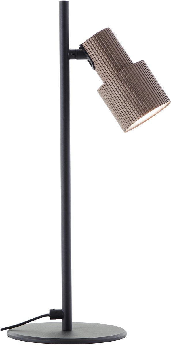 Brilliant Cadiz - Tischlampe - LED 1xGU10 exkl. - Bronze - Schwarz