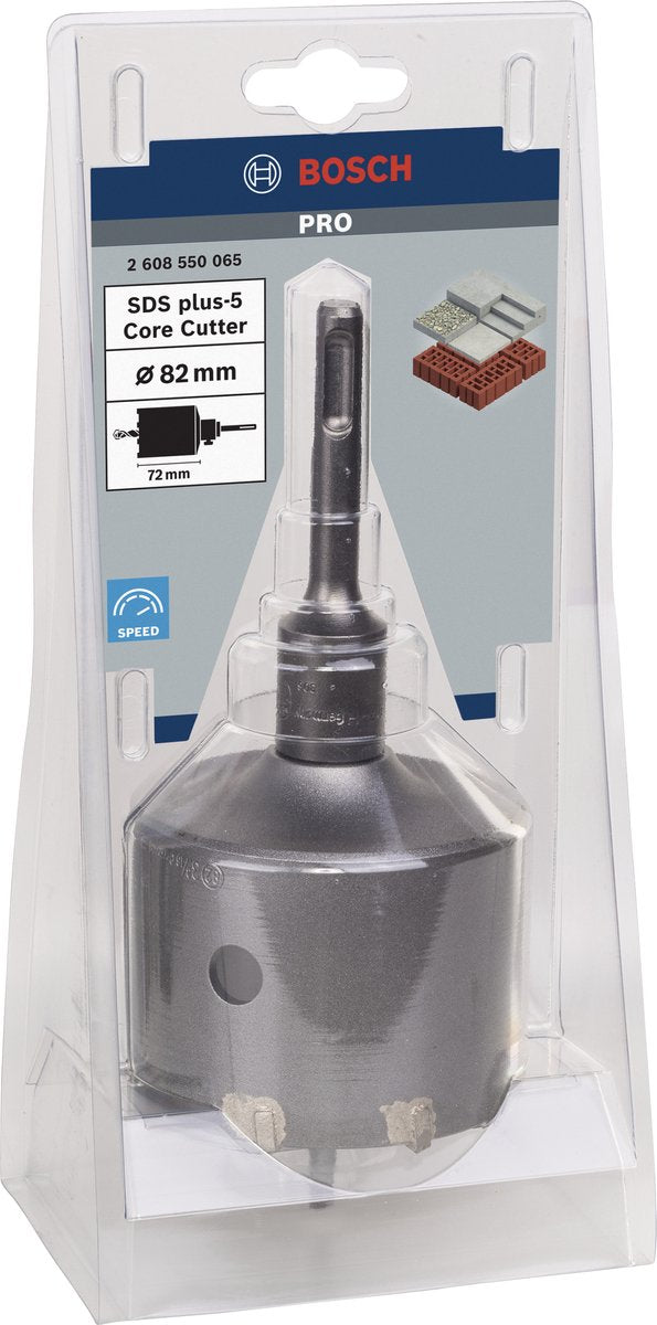 Bosch Pro SDS Plus-5 Kernschneider-Set, 82 x 54 x 72 mm