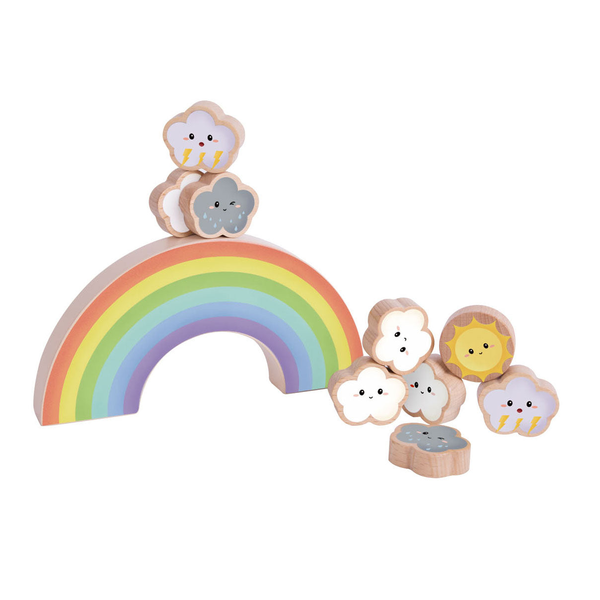 Klassische Welt der Welt Balance Regenbogen
