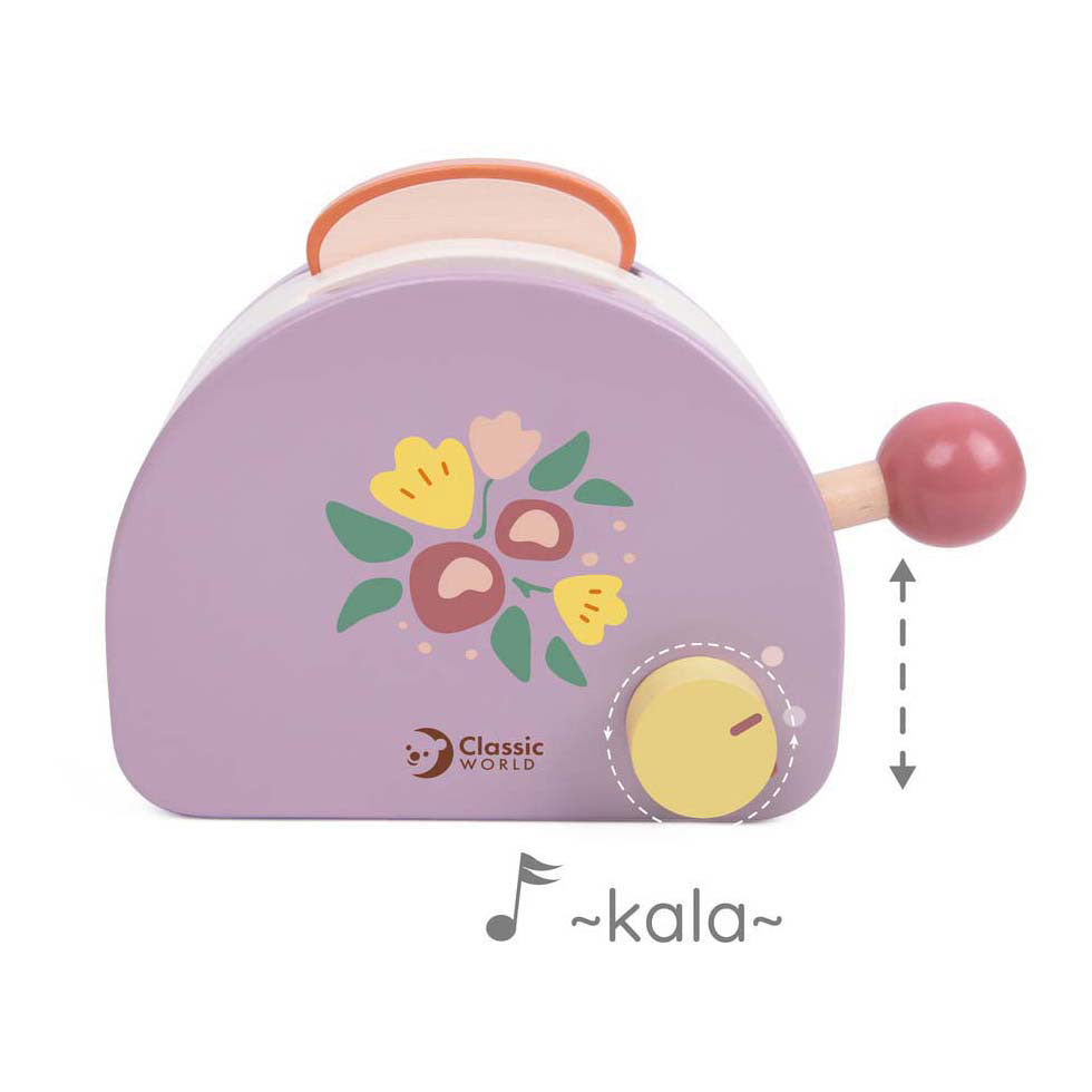 Klassischer Grace-Toaster aus Holz