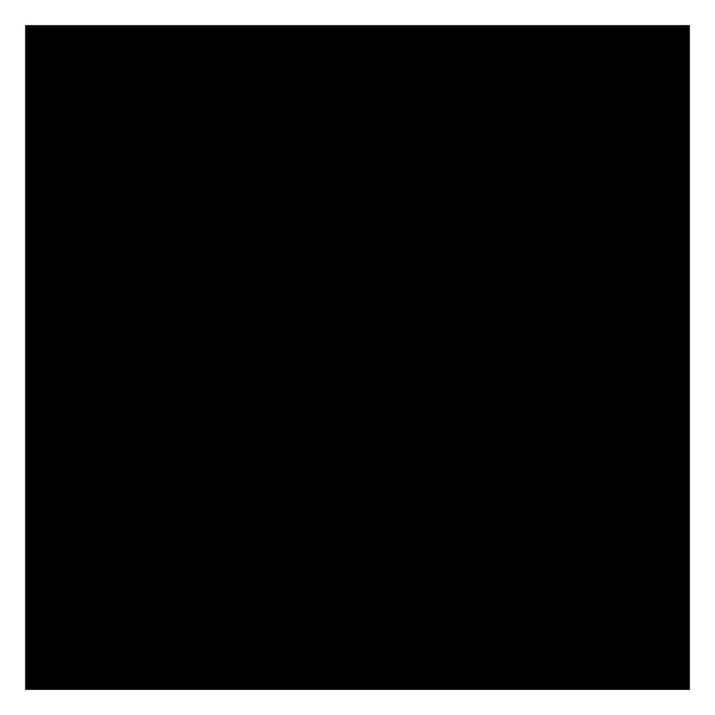Plus Farbe Acrylfarbe schwarz, 60 ml