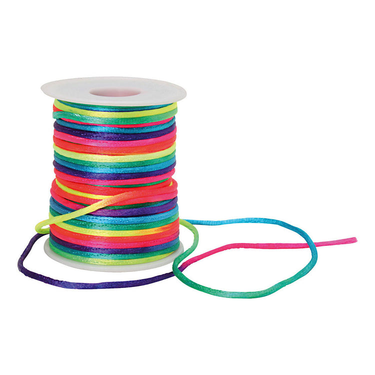 Creativ Company Makrame Cord Regenbogenfarben, 40m