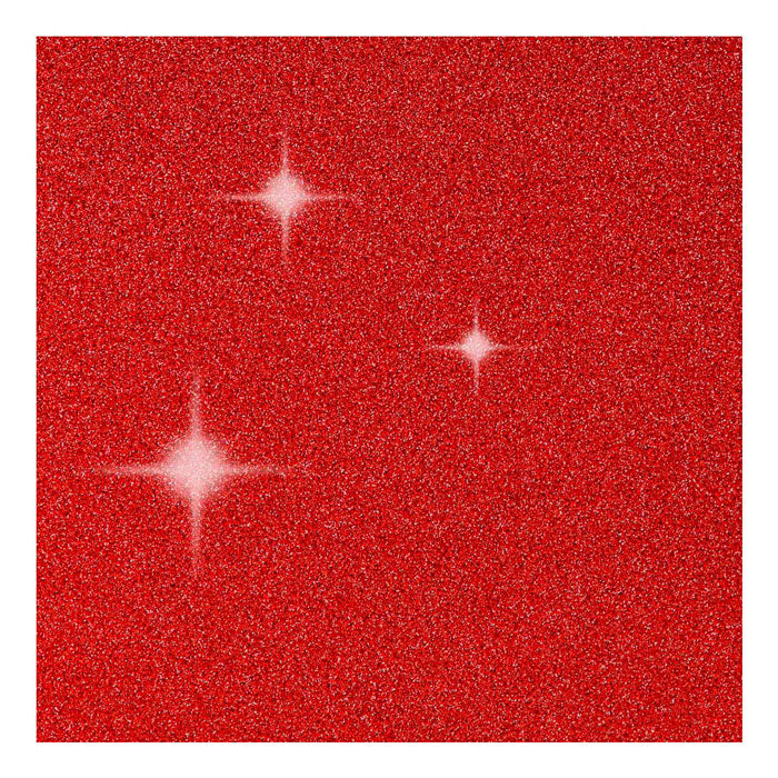 Creativ-Firmenkarten und Umschläge, Kartengröße 10,5 x 15 cm, Umschlaggröße 11,5 x 16,5 cm, Glitzer, 110+250 g, rot, 4 Set 1 Box