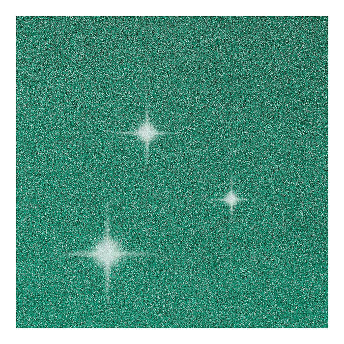 Creativ-Firmenkarten und Umschläge, Kartengröße 10,5 x 15 cm, Umschlaggröße 11,5 x 16,5 cm, Glitzer, 110+250 g, grün, 4 Set 1 Box