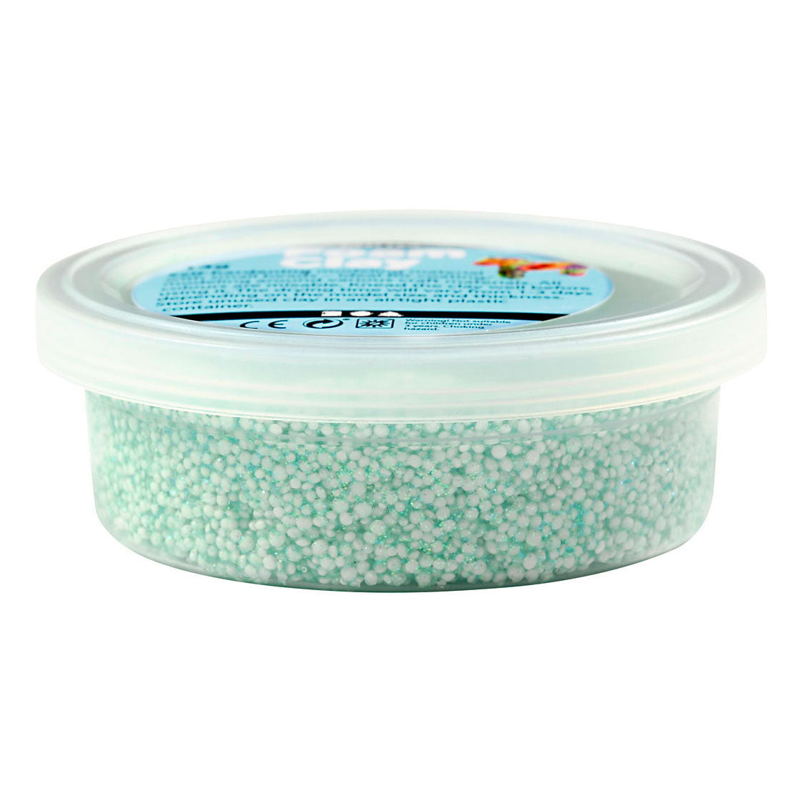Foam Clay®, Glitzer, hellgrün, 35 gr 1 Box