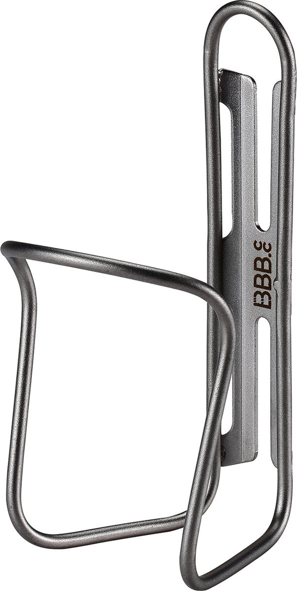 Bbb Cycling Steelcage – Flaschenhalter aus Edelstahl – 30 mm – mehrere Montagemöglichkeiten – Rennrad, Gravel MTB – Trinkflaschenhalter silber – BBC-51
