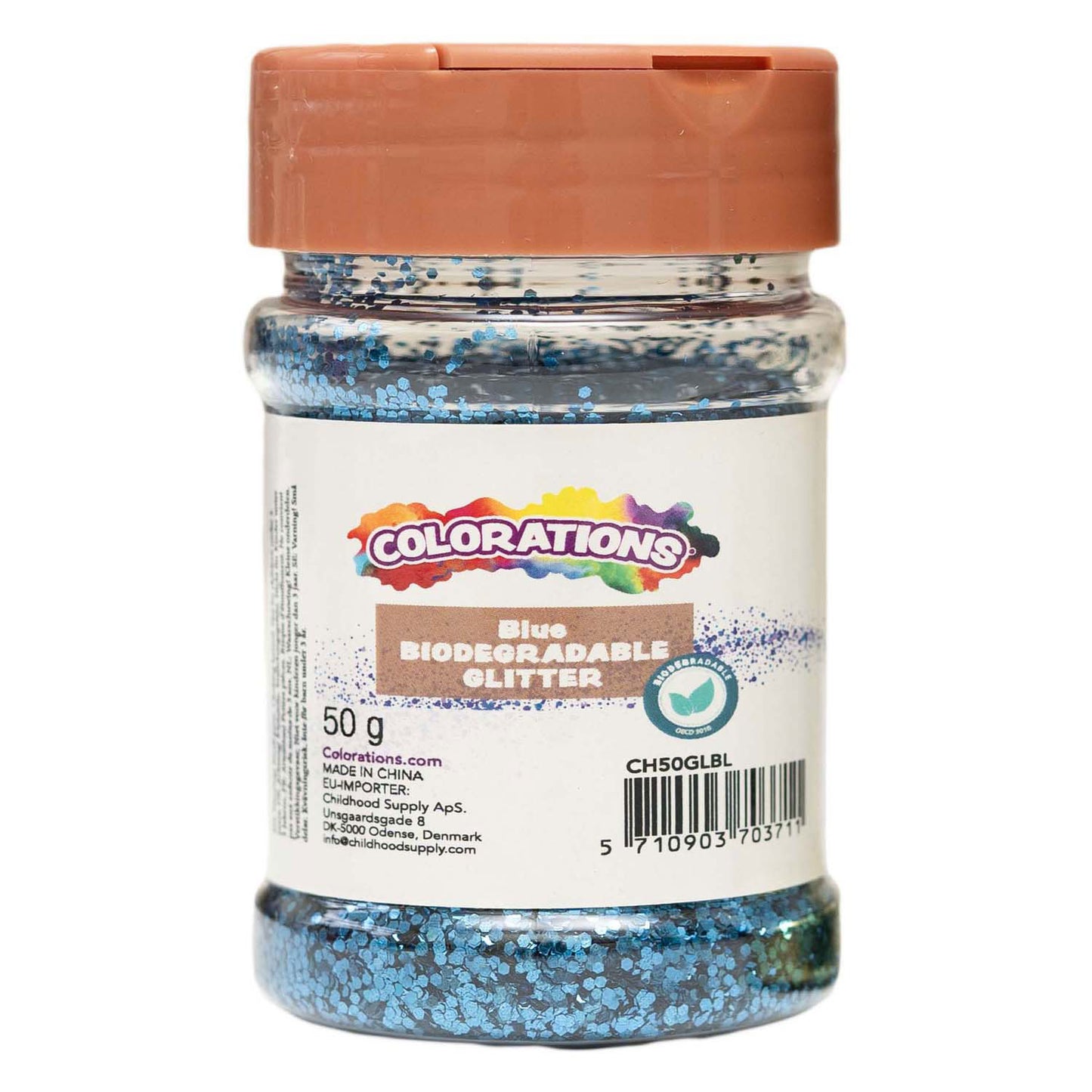 Färben - biologisch abbaubares Glitzerblau - 50g