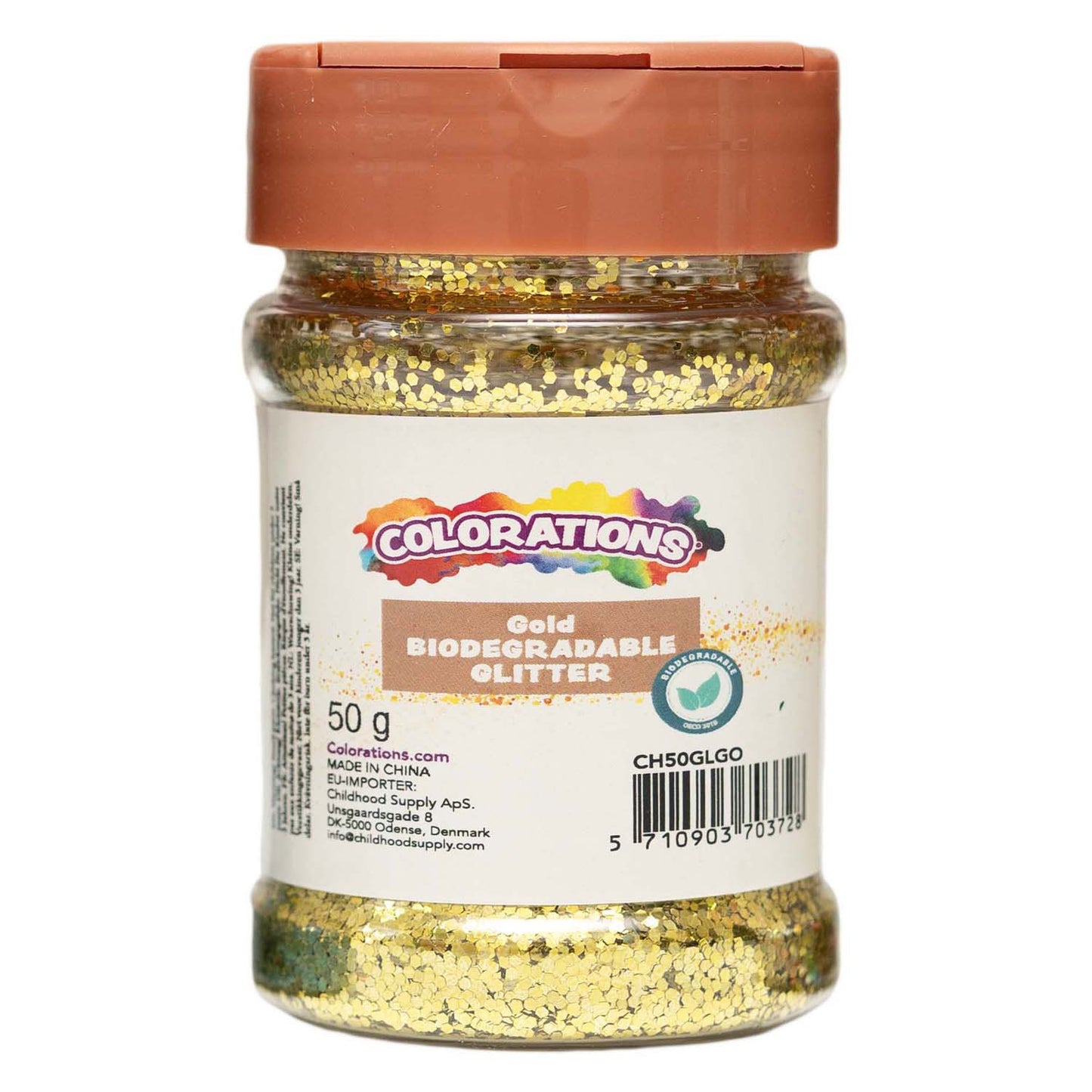 Färben - biologisch abbaubares Glitzer Gold - 50g