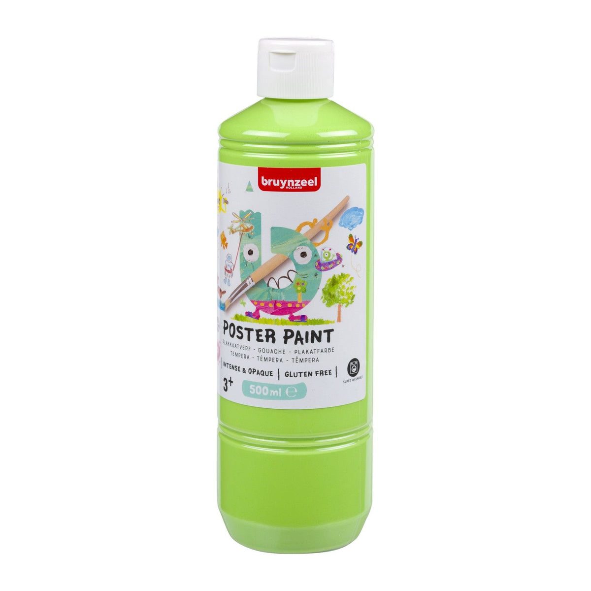 Bruynzeel • Gouache-Plakatfarbe 500 ml Frühlingsgrün