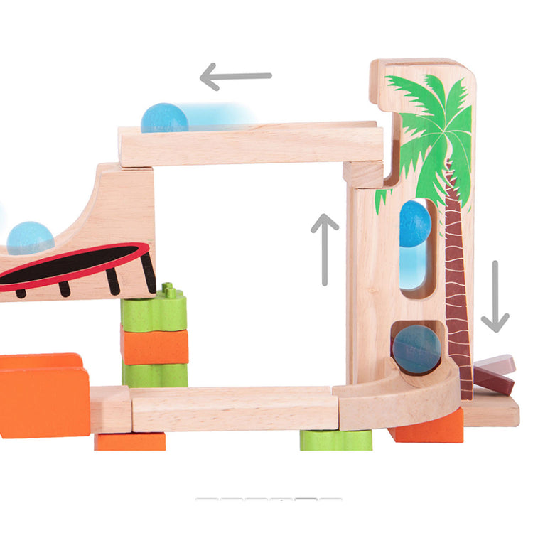 WonderWorld Holzstrecke Flip-up Track
