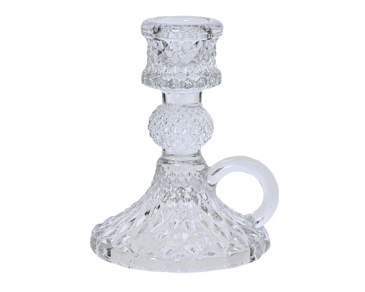 Decoris Kerzenleuchter Kristallglas 40cm