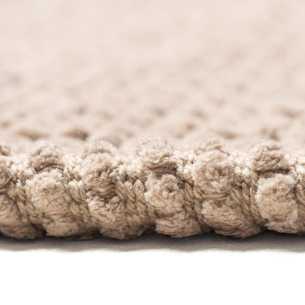 Wicotex Badematte Classic Braid 60x90cm Taupe