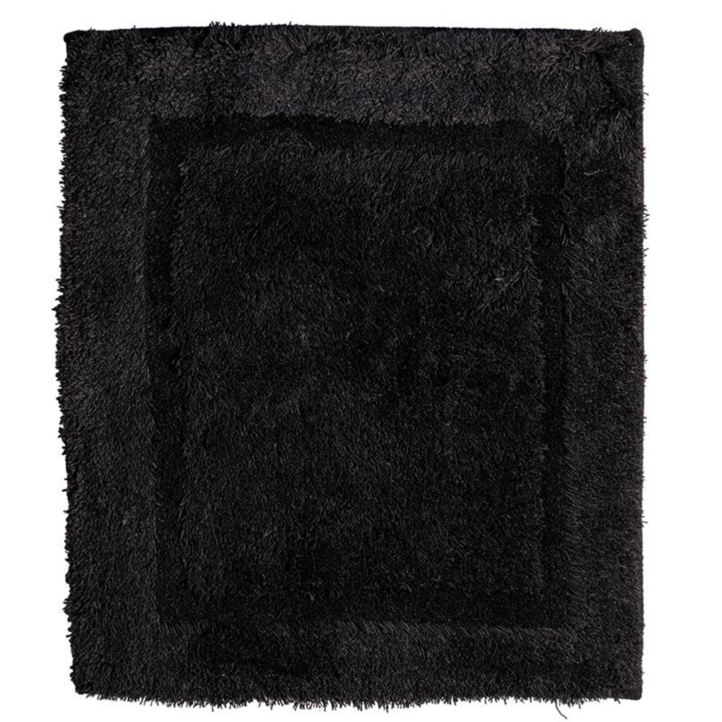 Wicotex Badematte uni schwarz 60x90cm