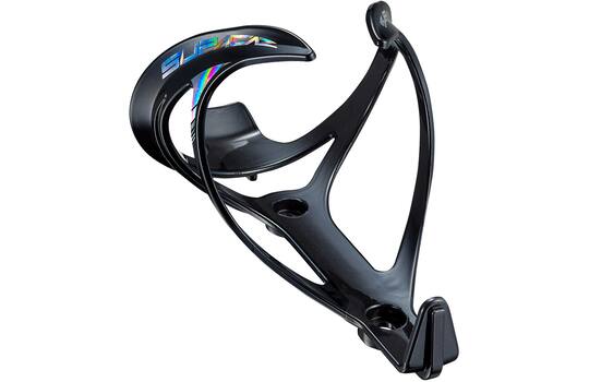 Supacaz – Flaschenhalter mit Manta-Carbon-Einspritzung, schwarzer Oilslick