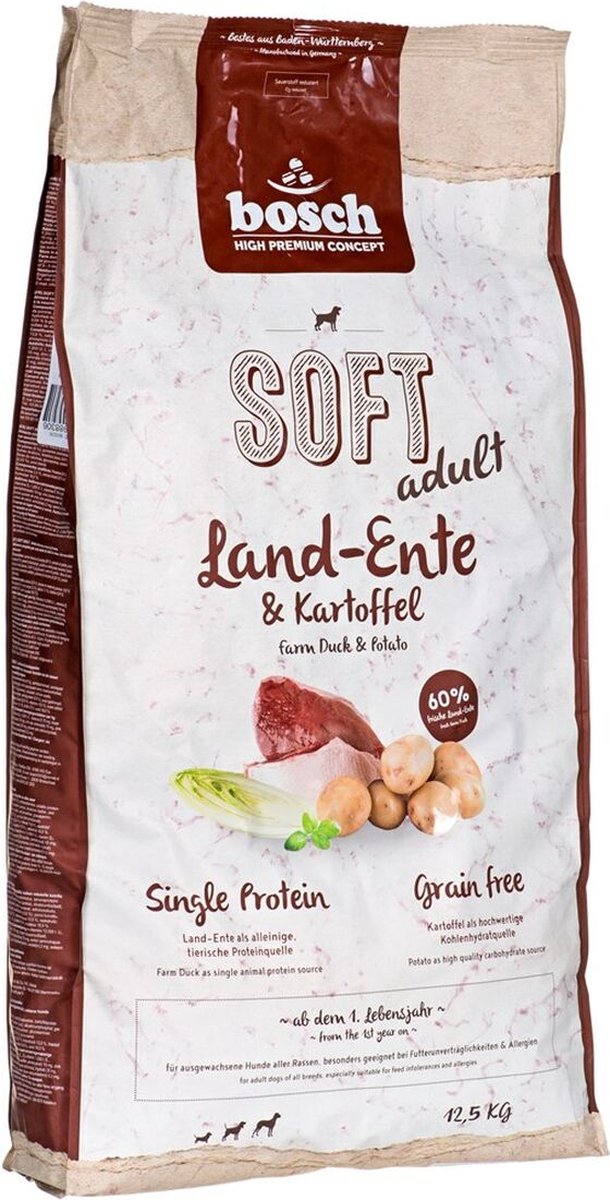 Bosch Food Soft Adult Entenkartoffeln 12,5 kg