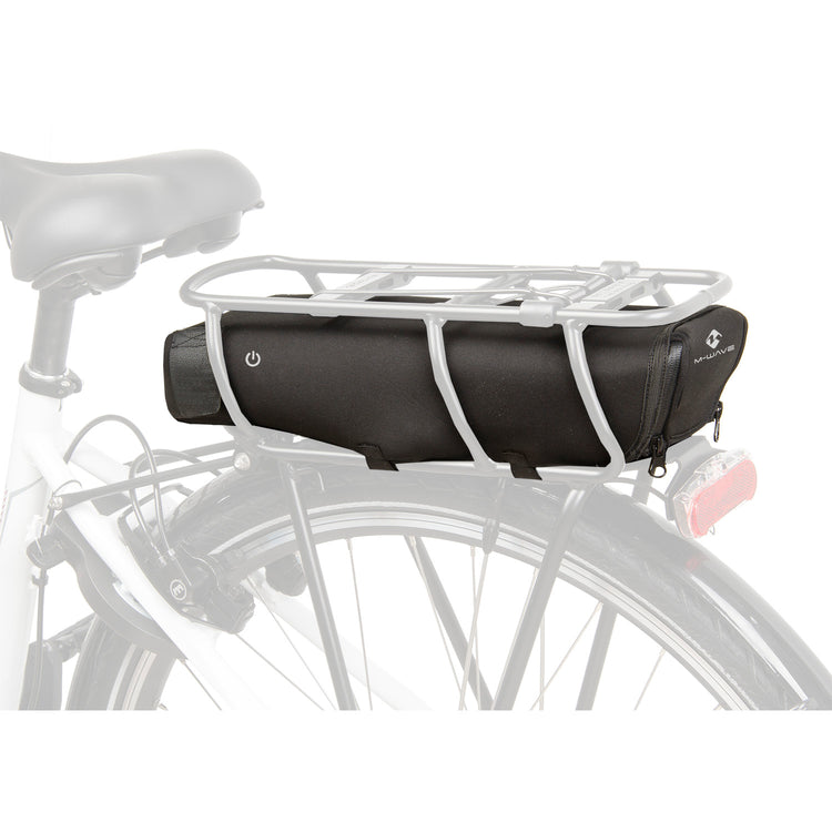M-Wellen-Schutzabdeckung für Batterie-E-Bike Shimano Bosch Schwarz