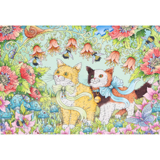 Ravensburger Puzzle Katze Freundschaft 1000 Stücke