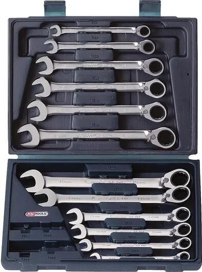 KS -Werkzeuge Set von Ratschenschlüssel KS -Tools