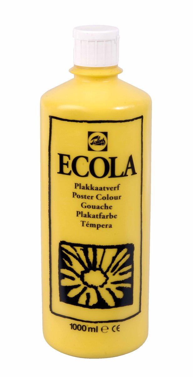 Talens Ecola Gouache 200 Gelb 1000 ml