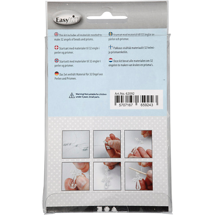 Creativ Company Engel-Ornamente, H: 2,8 cm, 32 Stück 1 Box