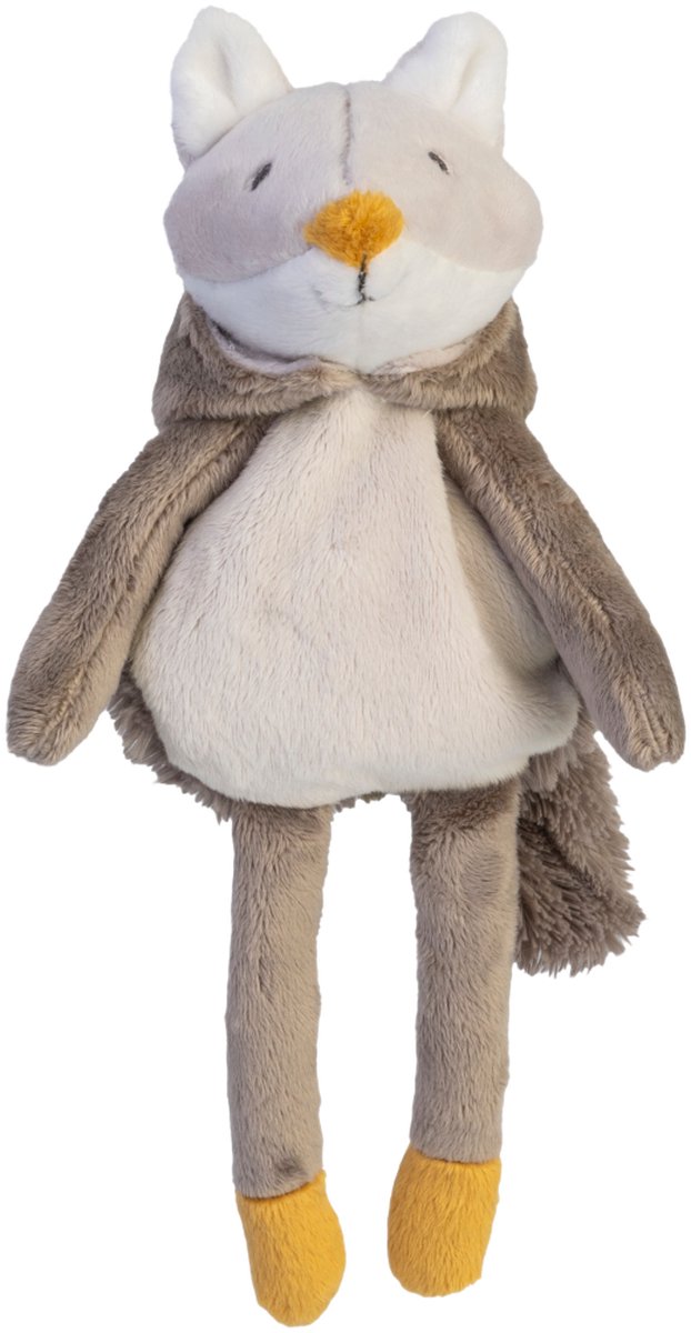 Fröhliches Pferd Fuchs Förster Kuscheltier 28cm - grau - Babykuscheltier