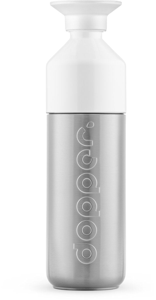 Dopper Thermos isolierte Trinkflasche – Silber – 580 ml