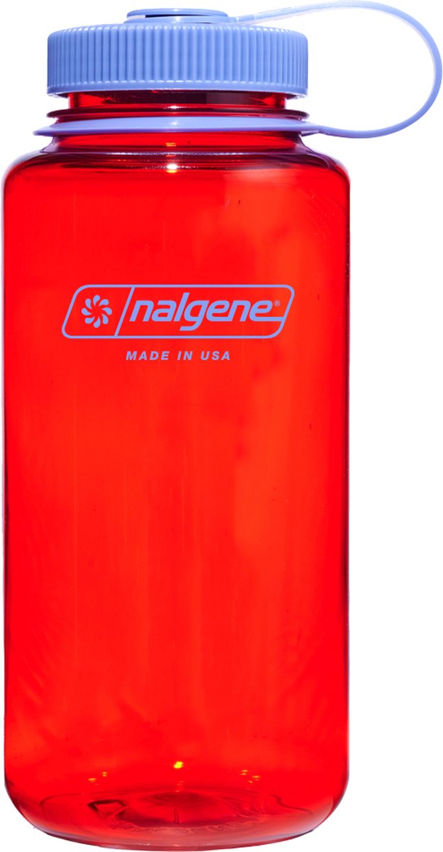 Nalgene – Weithalsflasche – Trinkflasche – Wasserflasche – auslaufsicher – 1000 ml – BPA-frei – nachhaltig – Marmeladenorange